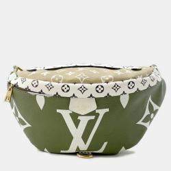 Louis Vuitton Bumbag Khaki/White/Beige Monogram Monogram Giant
