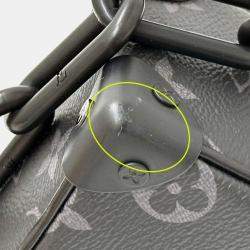 Louis Vuitton Bag Monogram Eclipse Men'S Shoulder Mini Soft Trunk Black Gray Chain Compact