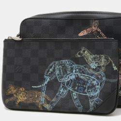 Louis Vuitton Damier Graphite Trio Messenger Shoulder Bag