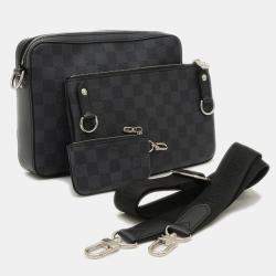 Louis Vuitton Damier Graphite Trio Messenger Shoulder Bag