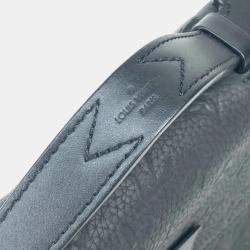 Louis Vuitton Monogram Taurillon S Lock Briefcase Tote Bag Business Handbag Leather Noir Black