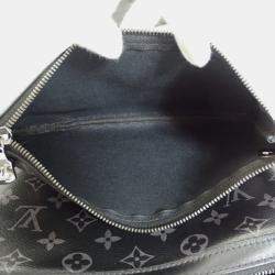 Louis Vuitton Bag Shoulder Monogram Eclipse Trio Black Gray