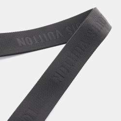 Louis Vuitton Alpha Shoulder Bag Coated Canvas Leather Monogram Eclipse Black