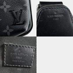 Louis Vuitton Avenue Sling PM Black Monogram Eclipse Canvas Body Bag
