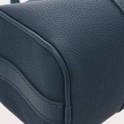 Louis Vuitton Keepall XS Aerogram Blue Taurillon Leather Handbag