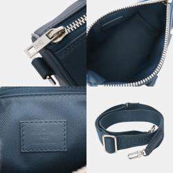 Louis Vuitton Keepall XS Aerogram Blue Taurillon Leather Handbag