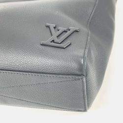 Louis Vuitton Aerogram Fast Line Backpack Handbag Bag Taurillon Leather Noir Black