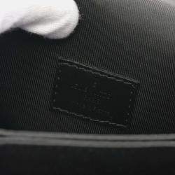 Louis Vuitton S-Lock Vertical Wearable Wallet Shoulder Bag Coated Canvas Leather Monogram Macassar Brown Black