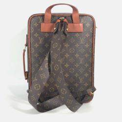 Louis Vuitton Shoebox Backpack Monogram Canvas Brown