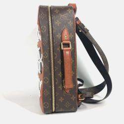 Louis Vuitton Shoebox Backpack Monogram Canvas Brown