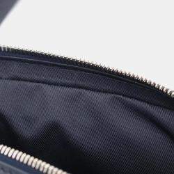 Louis Vuitton Fastline Navy Leather Aerogram Shoulder Bag 