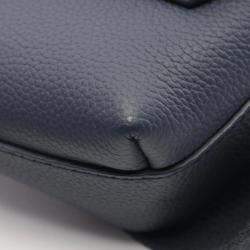 Louis Vuitton Fastline Navy Leather Aerogram Shoulder Bag 