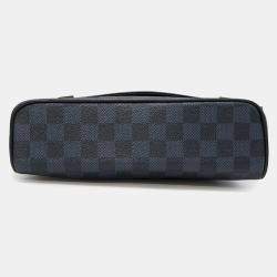 Louis Vuitton District Noir Damier Cobalt Canvas Size Pm