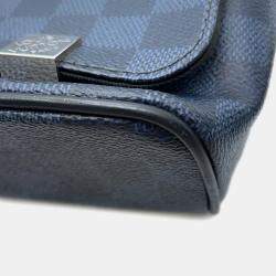 Louis Vuitton District Noir Damier Cobalt Canvas Size Pm