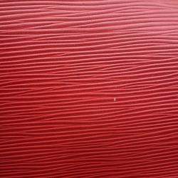 Pre Owned Louis Vuitton Christopher Red Epi Leather Size Pm