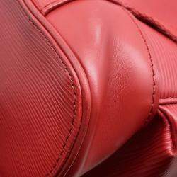 Pre Owned Louis Vuitton Christopher Red Epi Leather Size Pm
