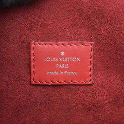 Pre Owned Louis Vuitton Christopher Red Epi Leather Size Pm