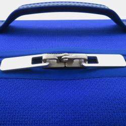 Pre Owned Louis Vuitton Horizon Blue Monogram Knit Travel Bag