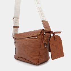 Louis Vuitton Montsouris Messenger Brown Epi Xl