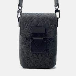 Louis Vuitton Spadlock Vertical Wearable Wallet Noir Monogram Taurillon
