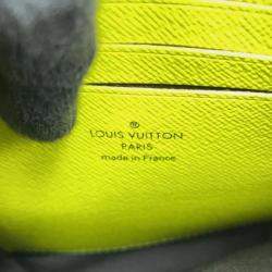 Louis Vuitton Christopher Wearable Wallet Noir/Neon Yellow Monogram Macassar Canvas
