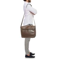 Pre Owned Louis Vuitton Damier Ebene Canvas Spencer Messenger Bag