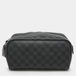 Louis Vuitton Damier Graphite Canvas Dopp Toiletry Pouch