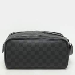 Louis Vuitton Damier Graphite Canvas Dopp Toiletry Pouch