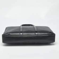 Pre Owned Louis Vuitton Black Epi Leather Porte Documents Voyage GM Bag