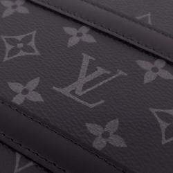 مملوكة مسبقًا حقيبة لوي فيتون ترانك جلد إيكلبس سوداء