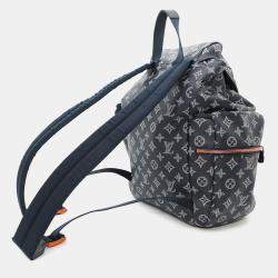 Pre Owned Louis Vuitton Discovery Backpack Navym43693 Monogram Ink