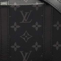 Pre Owned حقيبة لويس فويتون سوفت ترنك واليت كانفاس مونوجرام إكليبس وجلد