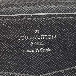 Pre Owned Louis Vuitton Damier Graphite Canvas Zippy XL Wallet