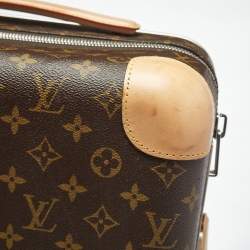 Pre Owned Louis Vuitton Monogram Canvas Horizon 55 Suitcase