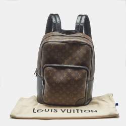 Pre Owned حقيبة ظهر لويس فيتون دين مونوغرام قماش أسود