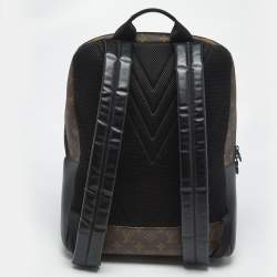 Pre Owned حقيبة ظهر لويس فيتون دين مونوغرام قماش أسود