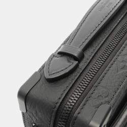 مملوكة مسبقًا حقيبة كتف لوي فيتون هاندل سوفت ترنك مونوغرام توريلون جلد أسود