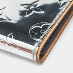 Pre Owned Louis Vuitton Monogram Mirror Canvas Slender Wallet