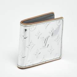 Pre Owned Louis Vuitton Monogram Mirror Canvas Slender Wallet