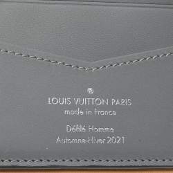 Pre Owned Louis Vuitton Monogram Mirror Canvas Slender Wallet