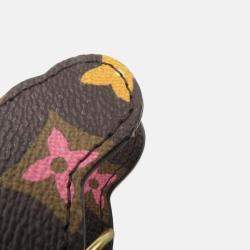 Pre Owned Louis Vuitton Dog on Strap Brown Monogram Canvas Crossbody Bag