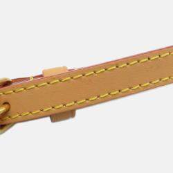 Pre Owned Louis Vuitton Dog on Strap Brown Monogram Canvas Crossbody Bag