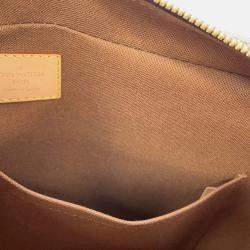 Pre Owned Louis Vuitton Sac Bosphore Brown Monogram Canvas Shoulder Bag