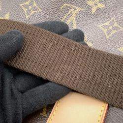 Pre Owned Louis Vuitton Sac Bosphore Brown Monogram Canvas Shoulder Bag