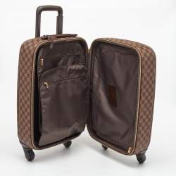 Pre Owned Louis Vuitton Damier Ebene Canvas Zephyr 55 Rolling Suitcase Luggage