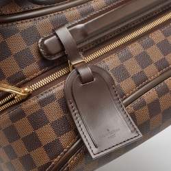 Pre Owned Louis Vuitton Damier Ebene Canvas Zephyr 55 Rolling Suitcase Luggage