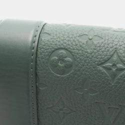 Pre Owned Louis Vuitton Cape Green Leather Shoulder Bag