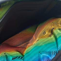 مملوكة مسبقًا Louis Vuitton Black Puffer Leather Asymmetrical Sling Bag