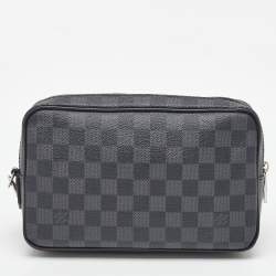 مملوكة مسبقًا حقيبة يد لوي فيتون دامير إبين قماش كاساي كلاتش