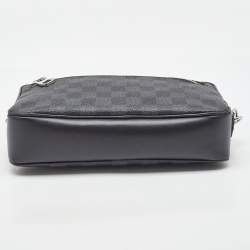 مملوكة مسبقًا حقيبة يد لوي فيتون دامير إبين قماش كاساي كلاتش